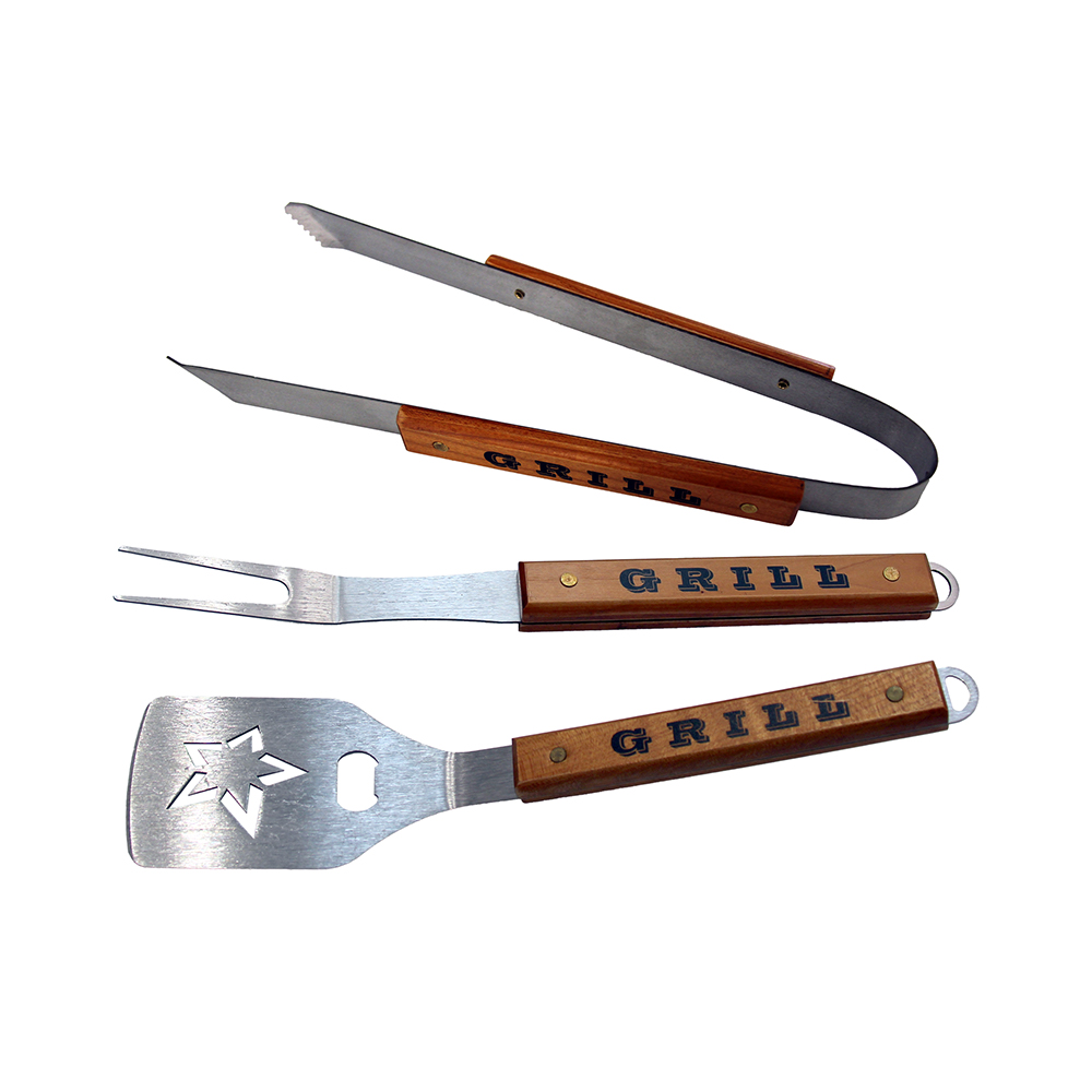 Grillgabel mit Holzgriff