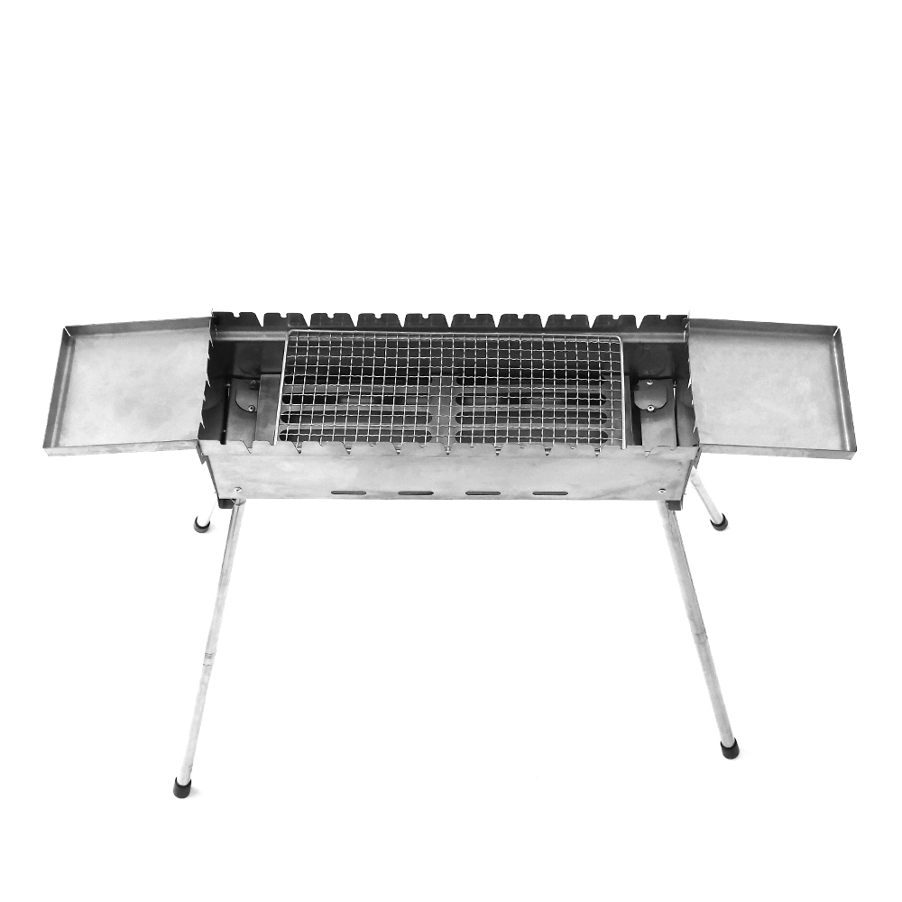 Rechteckiger normaler Barbecue-Grill aus Edelstahl