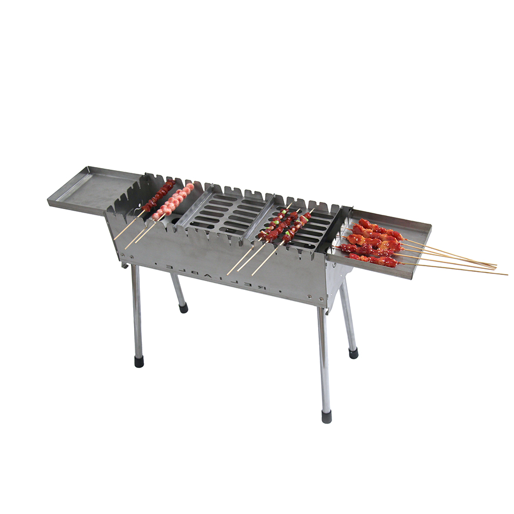 Rechteckiger normaler Barbecue-Grill aus Edelstahl