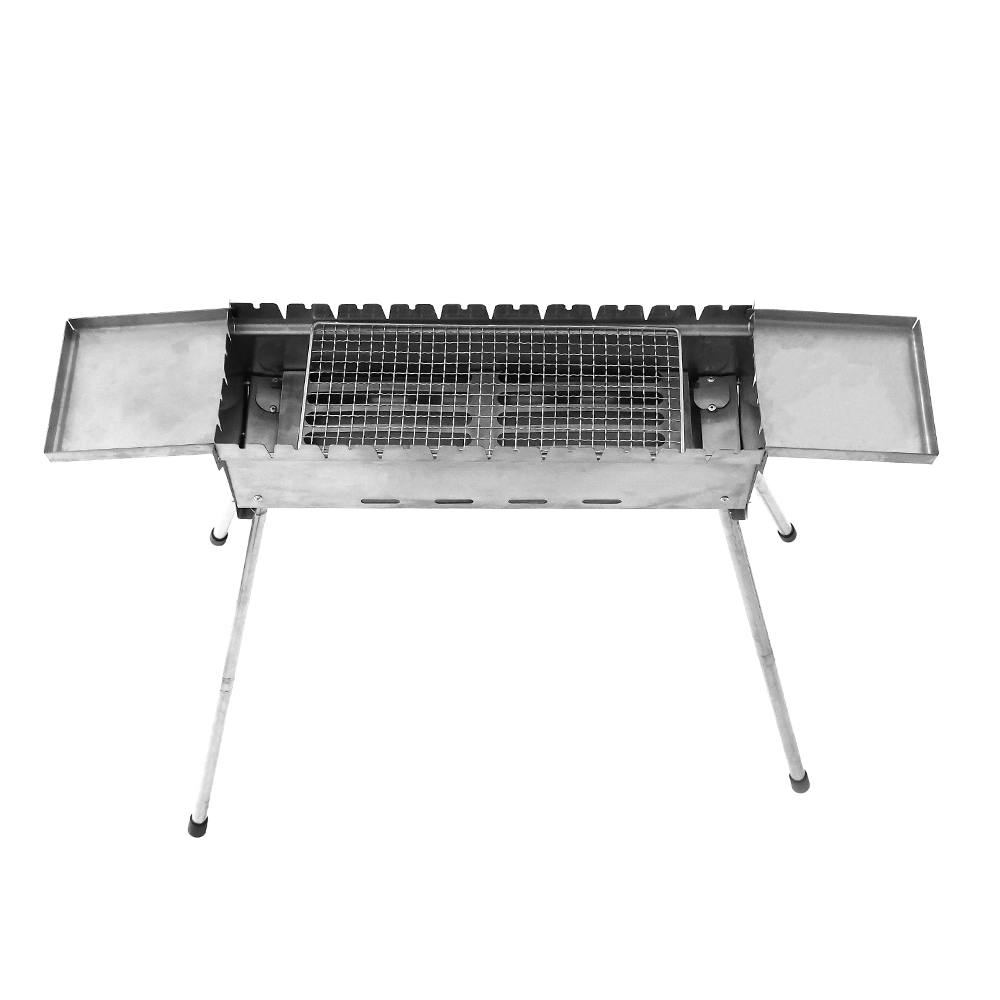 Rechteckiger normaler Barbecue-Grill aus Edelstahl