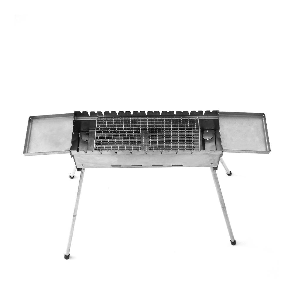 Rechteckiger normaler Barbecue-Grill aus Edelstahl