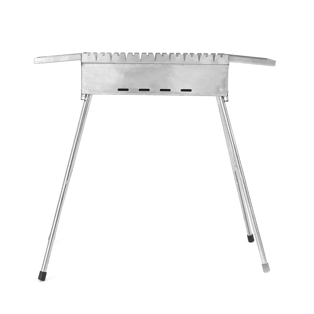 Rechteckiger normaler Barbecue-Grill aus Edelstahl